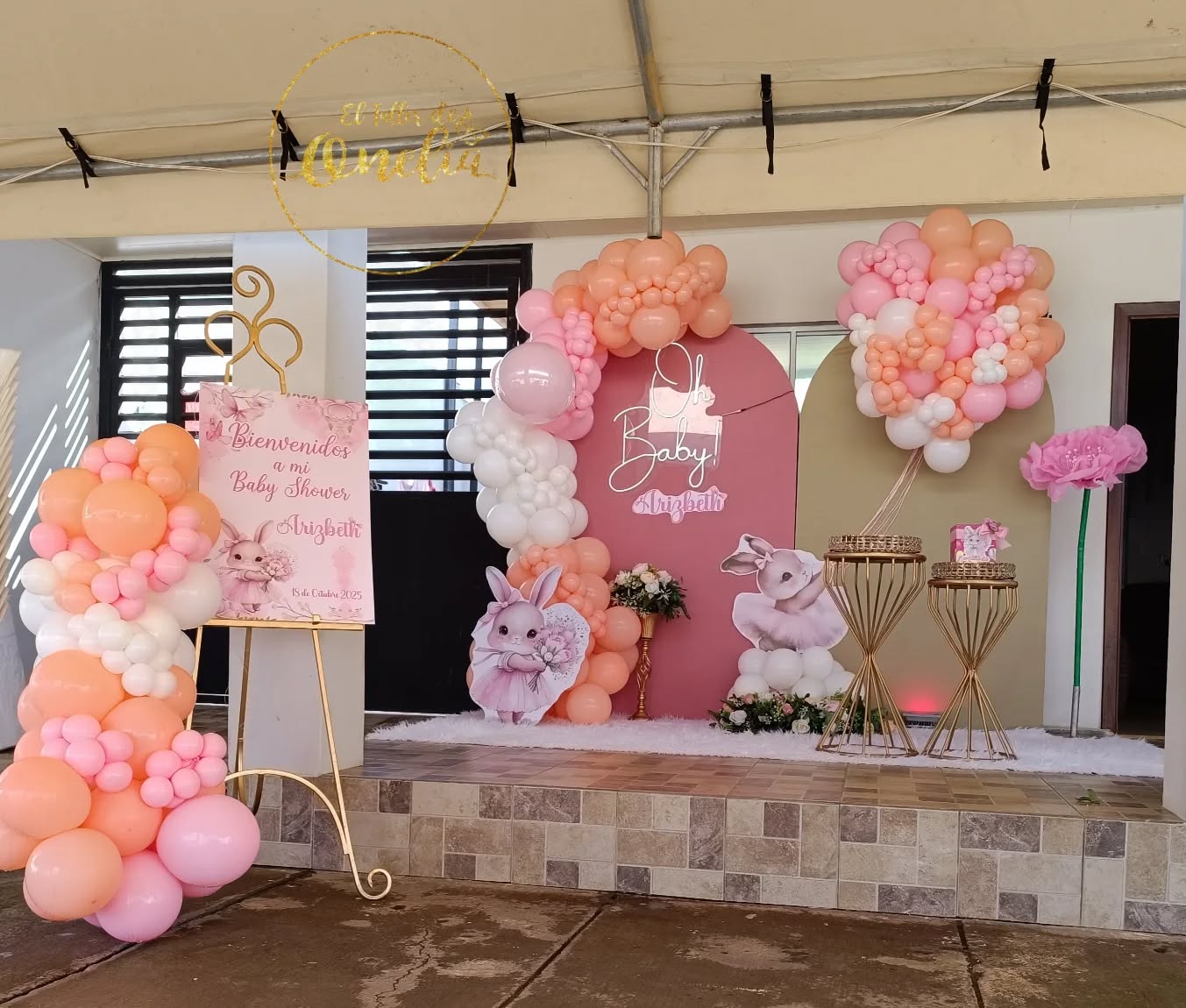Decoración para baby shower