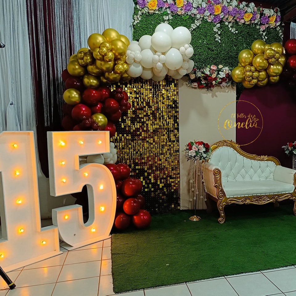 Decoración 15 años 5